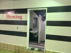 壁面と。。。